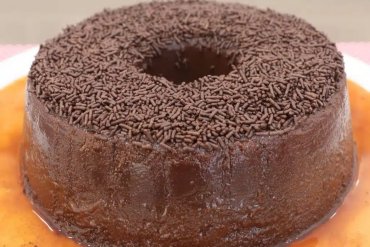 Brigadeirão cremoso