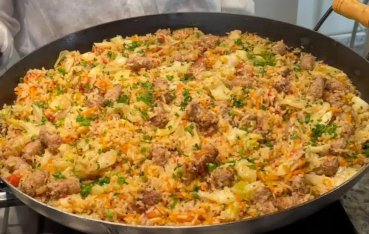 Arroz à moda sertaneja