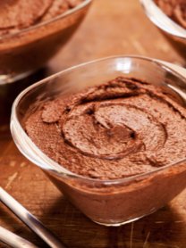 Mousse de chocolate 
