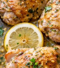 Frango ao limão temperado