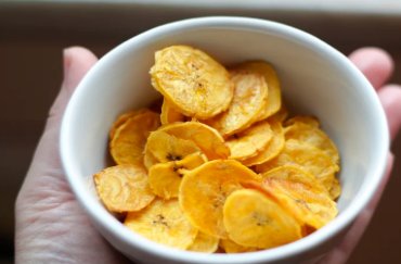 Chips de banana-prata 