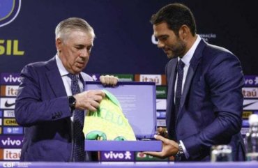 Samir Xaud explica renovação de Ancelotti com a seleção brasileira