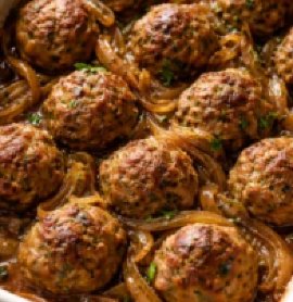 Almôndegas assadas