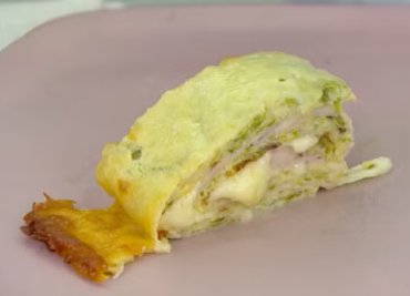 Rocambole de abobrinha