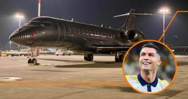 Jato de Cristiano Ronaldo deixa Oriente Médio após ataque 